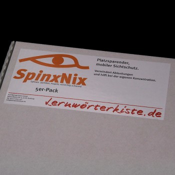 SpinxNix Sichtschutzaufsteller 5er Pack